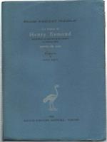 La Storia Di Henry Esmond Colonnello Al Servizio Di Sua Maestà La Regina Anna..