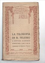 La Filosofia Di Berardino Telesio