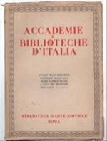 Accademie E Biblioteche D'italia. Anno Vii - N. 2 - Settembre-Ottobre 1933-Xi