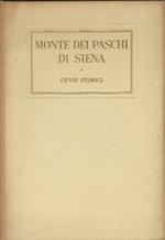 Monte Dei Paschi Di Siena Cenni Storici