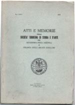 Vol. Lxvi 1993 Atti E Memorie Della Società Tiburtina Di Storia E D'arte Già ..