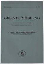 Oriente Moderno