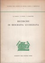 Ricerche di biografia lucreziana