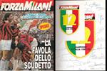 Rivista Forza Milan N.6 Scudetto Adesivo Autografi Dei Campioni---