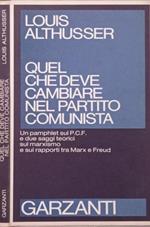 Quel che deve cambiare nel partito comunista