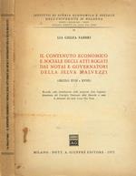 Il contenuto economico e sociale degli atti rogati dai notai e governatori della Selva Malvezzi secoli XVII e XVIII