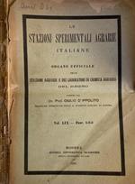 Le stazioni sperimentali agrarie italiane 1926