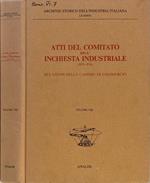 Atti del Comitato dell'Inchiesta Industriale (1870-1874) vol. VIII