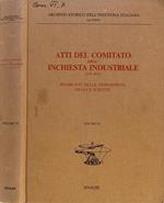 Atti del Comitato dell'Inchiesta Industriale (1870-1874) vol. VI