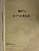 Rivista di studi Liguri anno LXI 1995