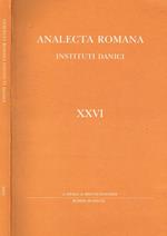 Analecta romana instituti danici XXVI