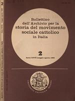 Bollettino dell'Archivio per la storia del movimento sociale cattolico in Italia 1992