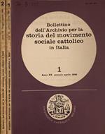 Bollettino dell'Archivio per la storia del movimento sociale cattolico in Italia 1985