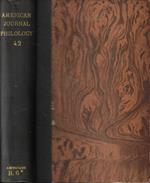 The  American Journal of Philology Anno 1921