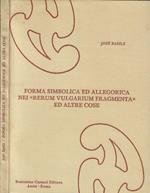 Forma simbolica ed allegorica nei 