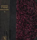 Archives d'anatomie microscopique. Tome VII, 1905-1906