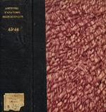 Archives d'anatomie microscopique et de morphologie experimentale annee 1956 tomo 45, annee 1957 tomo 46