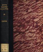 Archives d'anatomie microscopique et de morphologie experimentale tomo 49, anno 1960