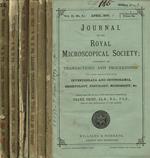 Journal of the Royal microscopical society Vol.II, fasc.2, 3, 4, 5, 6, 7, anno 1879