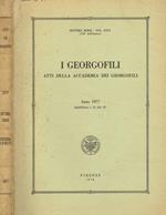 I  georgofili atti della accademia dei georgofili anno 1977 dispensa I-II-III-IV, serie VII, vol.XXIV