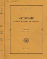 I  georgofili atti della accademia dei georgofili anno 1991 dispensa I-II-III-IV