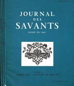 Journal des savants fondé en 1665. gen/marz, apr/giu, lug/set 1982