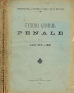 Statistica giudiziaria penale per gli anni 1915-1916