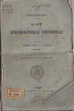 Polybiblion revue bibliographique universelle janvier 1869