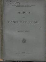 Statistica delle banche popolari anno 1887