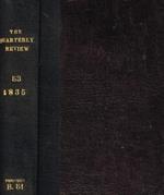 The  quarterly review. Vol.LIII, february & april 1835