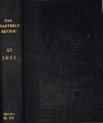 The  quarterly review. Vol.XLV, april & july 1831