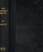 The  quarterly review. Vol.XLVII march & july 1832