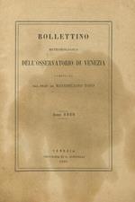 Bollettino meteorologico dell'osservatorio di Venezia anno 1888