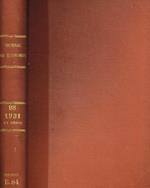 Journal des economistes. Revue mensuelle de la science economique et de la statistique. Tome 98, gen-feb-mar 1931