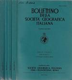 Bollettino della società geografica italiana serie XII Vol. X Fascicolo 1, 2, 3, 4 2005