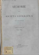 Memorie della Società Geografica Italiana Vol. II parte III 1883