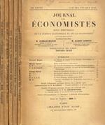 Journal des economistes. Revue bimestrielle de la science economique et de la statistique. 94 année, jan/fev, mar/avr, mai/Jui, sep/oct, nov/dec 1935