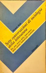 Sette conversazioni di sociologia della letteratura