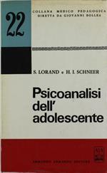 Psicoanalisi Dell'Adolescentee