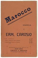 Marocco. Marcia. Piccola Orchestra Con Pianoforte