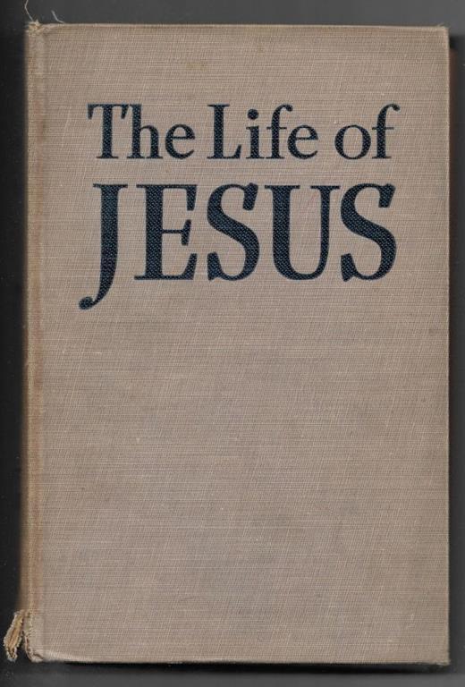 The life of Jesus - Ernest Renan - copertina