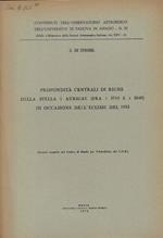 Profondità centrali di righe della stella Aurigae in occasione dell'eclisse del 1953