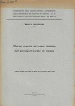 Ulteriori ricerche sul potere risolutivo dell'astrospettografo di Asiago