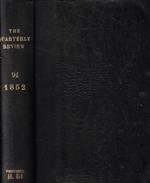 The Quarterly Review June-September 1852
