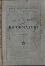 Statistica dei riformatori anno 1916