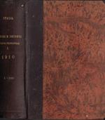 Raccolta ufficiale delle leggi e dei decreti del regno d'Italia parte principale Vol. I 1910 dal N. 1 al N. 220