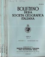 Bollettino della Società Geografica Italiana serie XI Vol. X 1993