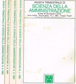 Rivista trimestrale di scienza della amministrazione. Anno XXVIII, nuova serie, 1981