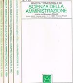 Rivista trimestrale di scienza della amministrazione. Anno XXVII, nuova serie, 1980