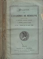 Bulletin de L'Academie de Médecine Anno 1906 (incompleto)